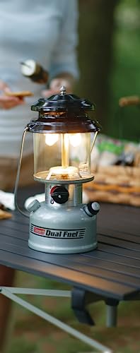 Coleman Premium 700L Dual-Fuel Lantern Great for Camping & Emergencies  
Coleman Premium 700L Dual-Fuel Lantern with Adj