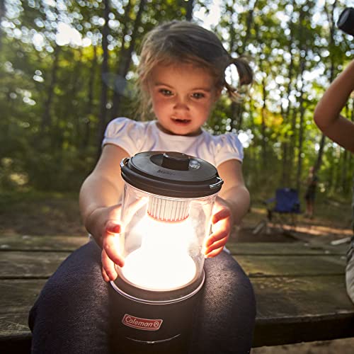 Coleman 1000L LED Lantern with Enhanced Battery Protection - Water-Resistant, Batteries Last up to 25% Longer Than Other