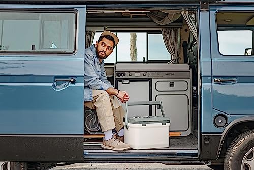 Stanley Adventure Outdoor Cooler 16 Qt | Heavy Duty Outdoor Camping Cooler with Easy Carry Top Handle | 36 Hour Cooling