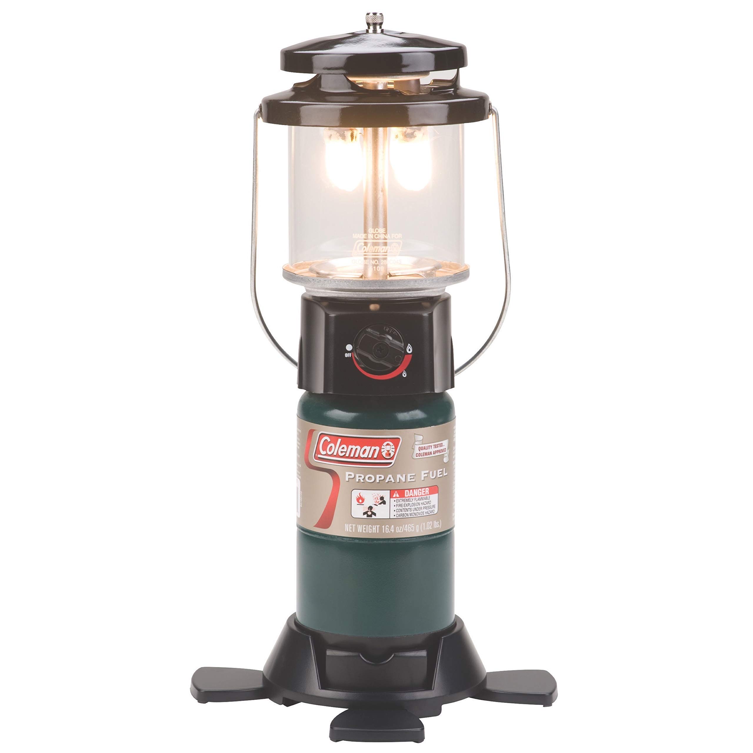 Coleman 1000L Deluxe Propane Lantern for Camping and Emergency Lighting