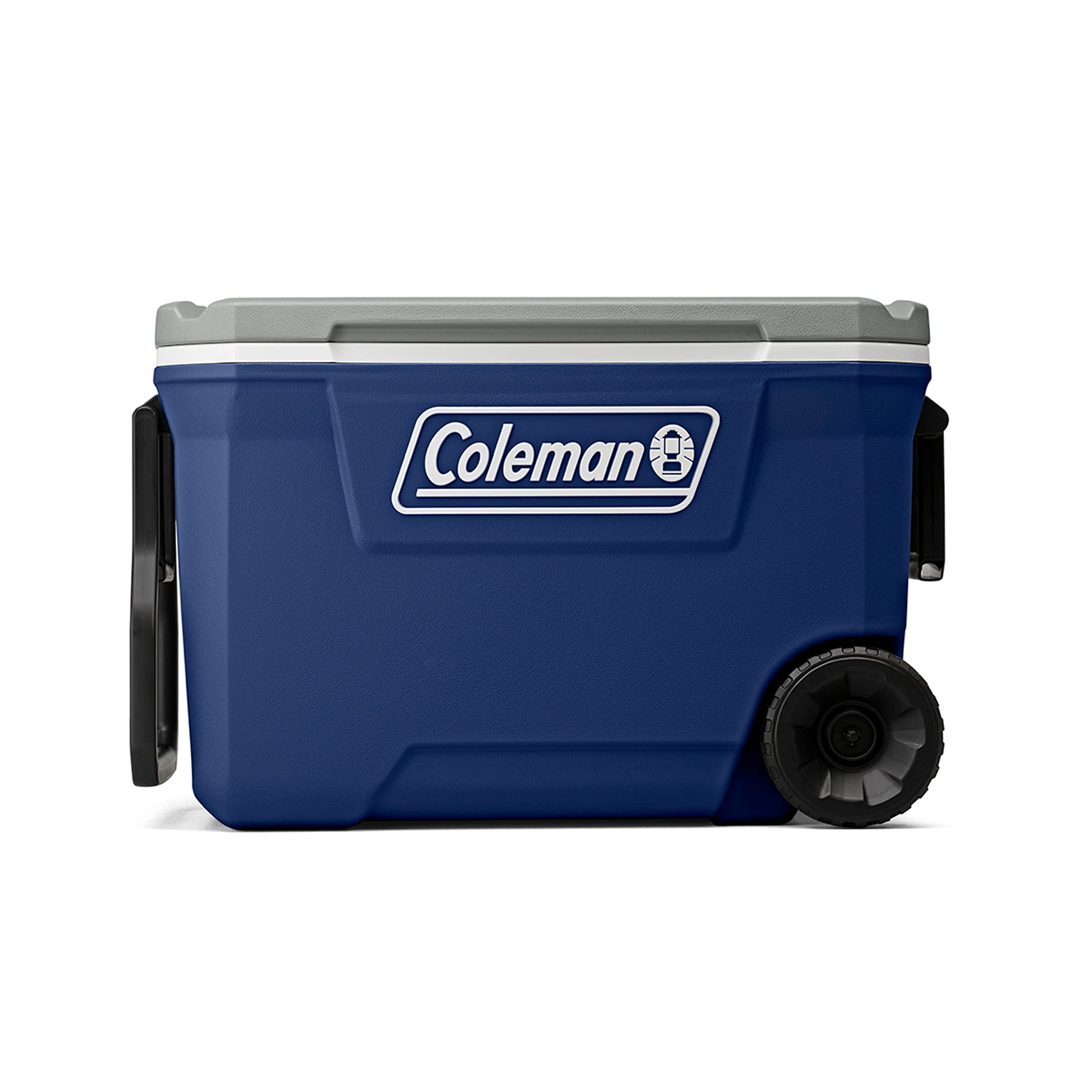 Coleman Classic Series Insulated Portable Wheeled Cooler for Outdoor Adventures Keeps Ice Up to 5 Days, 62-Quart Leak-Re