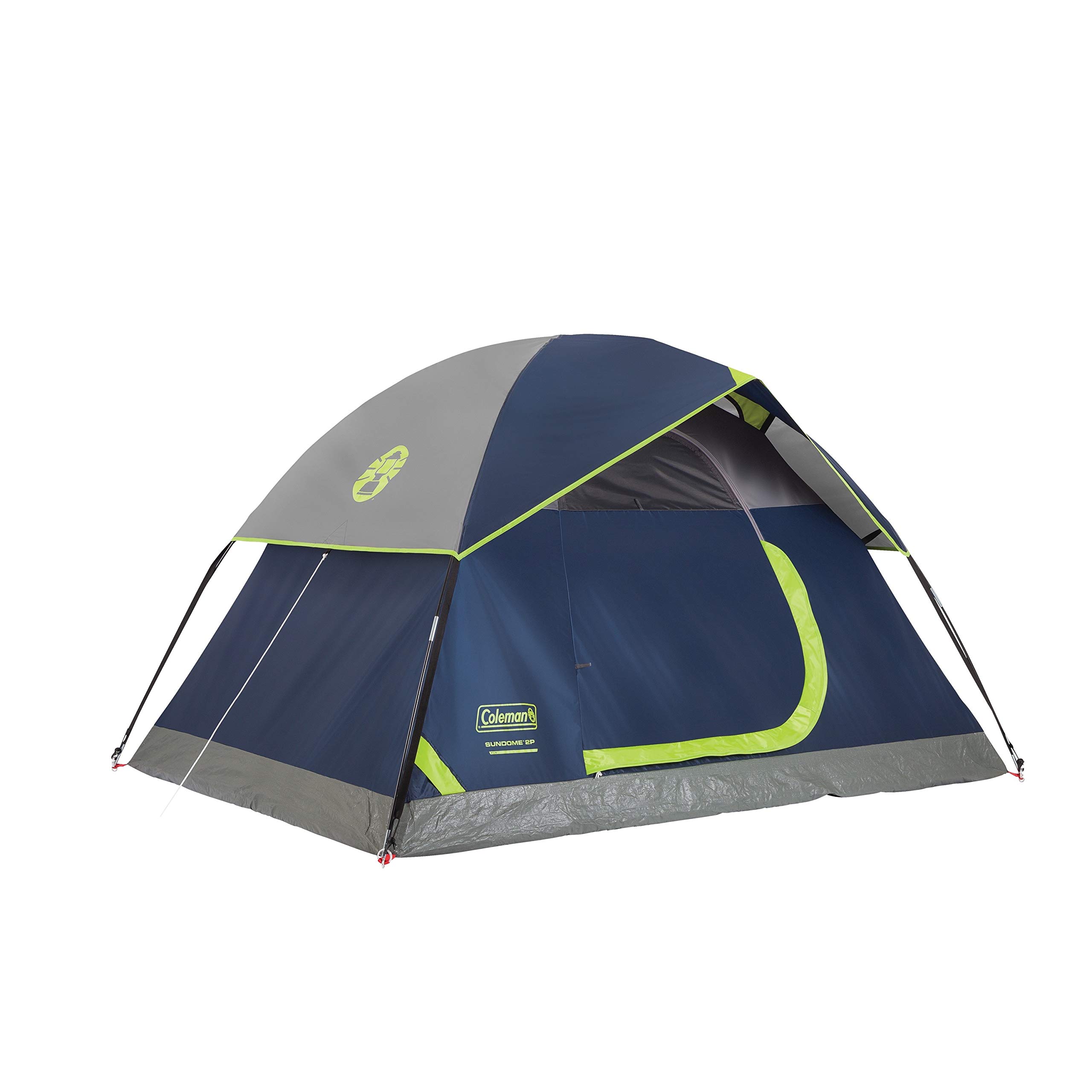 Coleman Sundome 4-Person Weatherproof Tent for Outdoor Adventures Sets Up in 10 Mins
