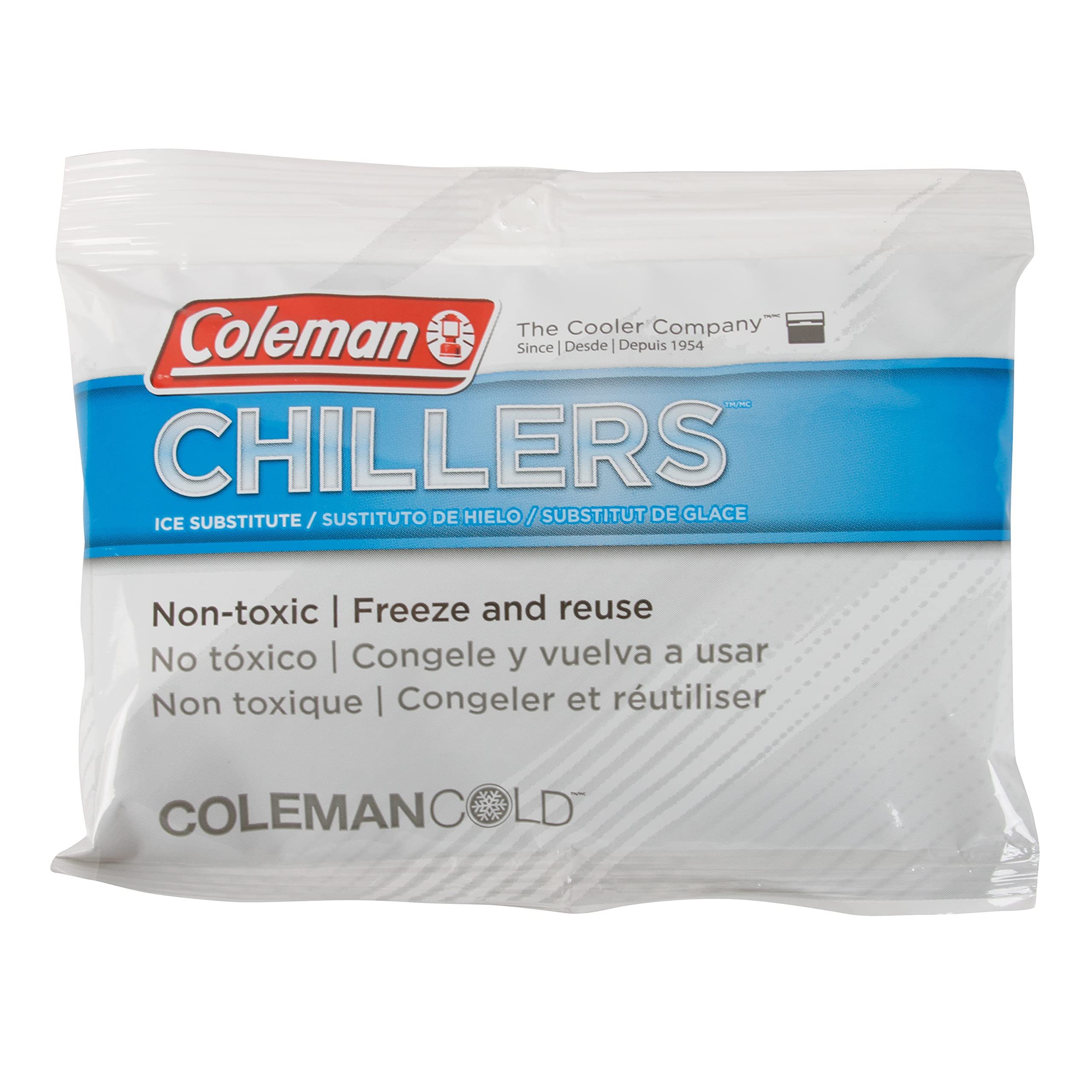 Coleman Chillers Ice Substitute + Rapid Cooling + Outdoor Enthusiasts + Camping Trips + Quick Freezing Technology + 12-P