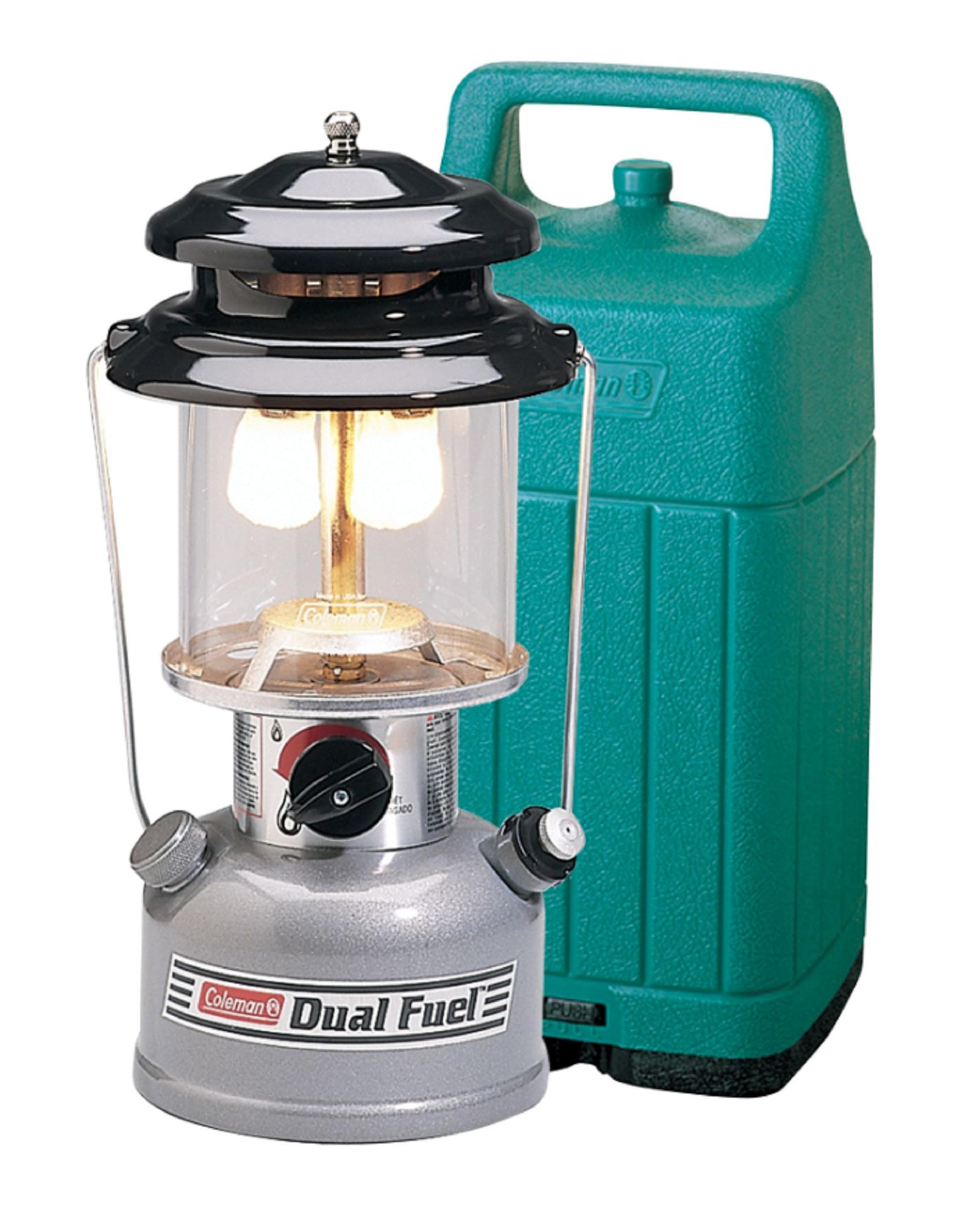 Coleman Premium 700L Dual-Fuel Lantern Great for Camping & Emergencies  
Coleman Premium 700L Dual-Fuel Lantern with Adj
