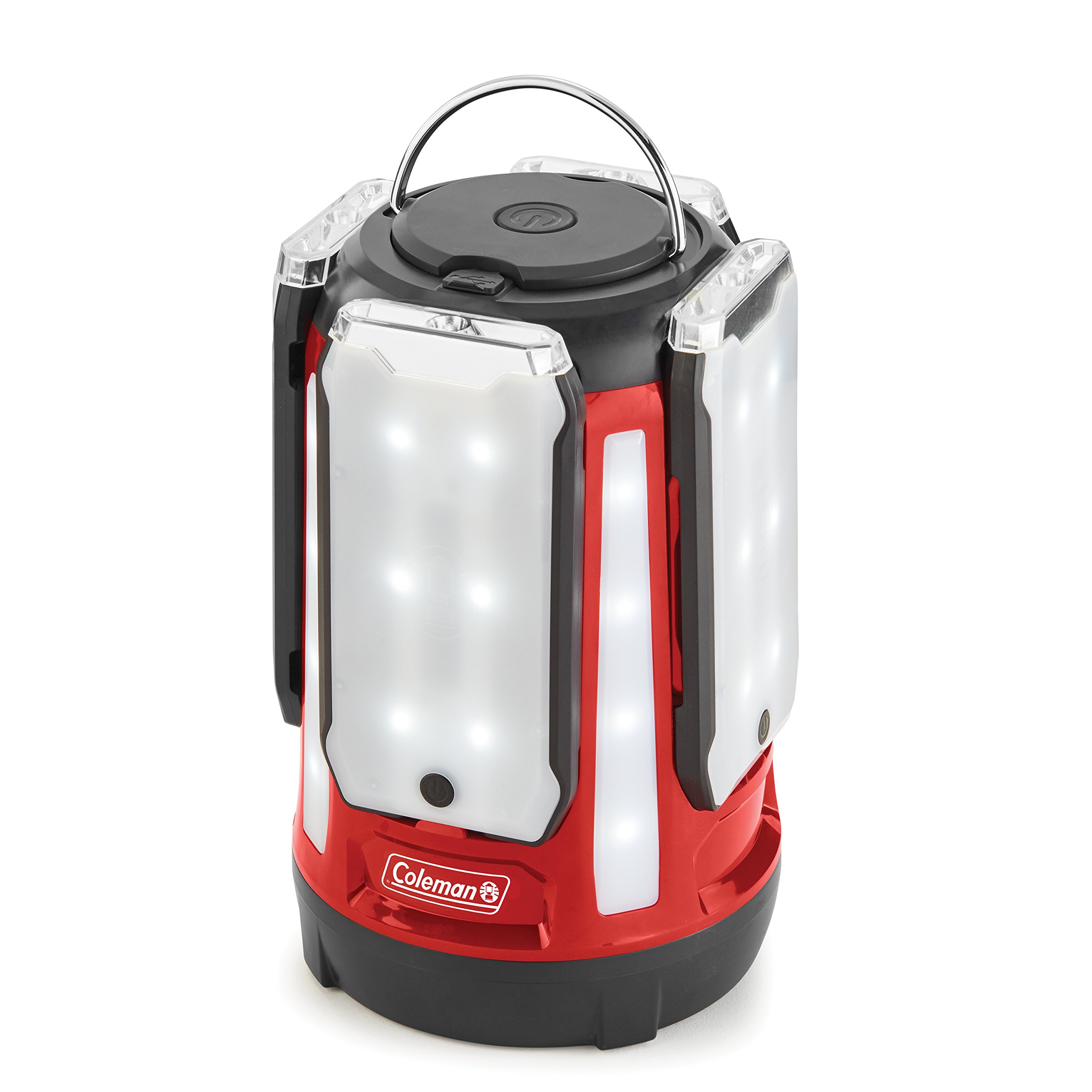 Coleman Quad Panel 800L LED Lantern - Water-Resistant & USB Charging, Perfect for Camping & Emergencies  
Coleman Quad P